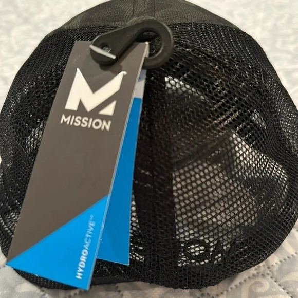 MISSION NWT ETCHED CAMO COOLING TRUCKER HAT - Picture 5 of 6